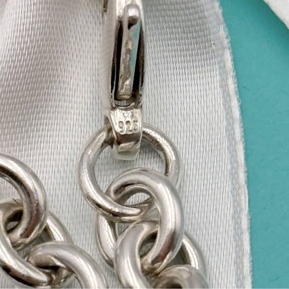Tiffany & Co. Return to Tiffany Heart Tag Bracelet Sterling Silver 925 Gift Box - Picture 9 of 13